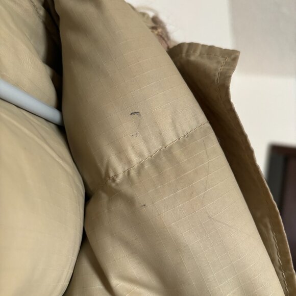 Vtg Small Hansa Branta Stearns Goose Down Parka - Faux Fur, Aztec Detail - Picture 7 of 9